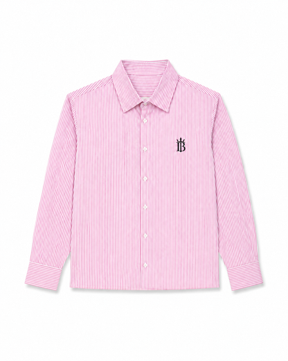 Pink Striped Shirt