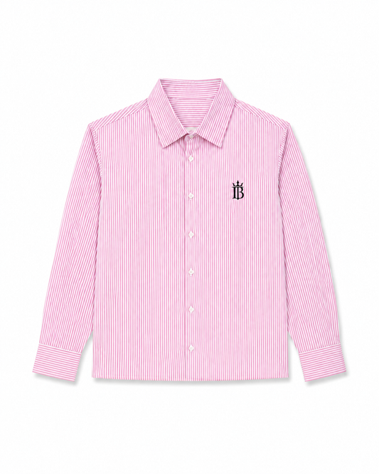 Pink Striped Shirt