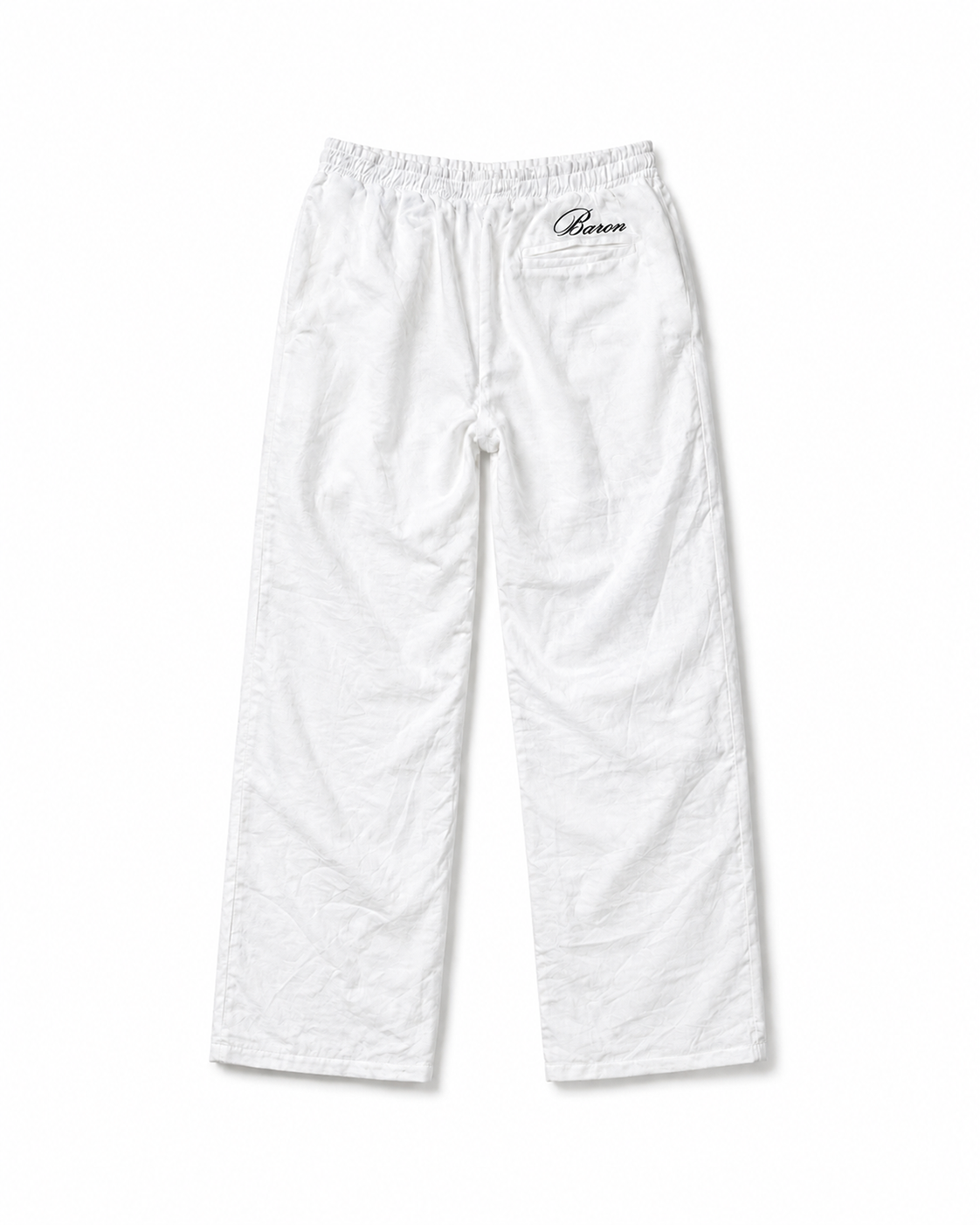 White Baron Linen Pants