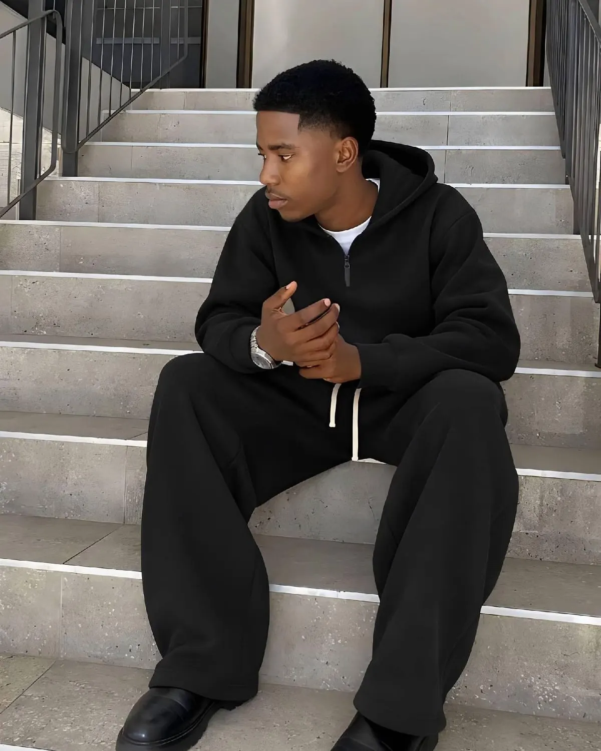 Atlas Half-Zip Set